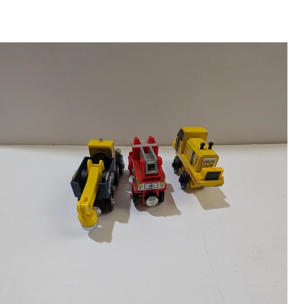 Thomas Wooden Railway Butch Flynn Sodor Railway Repair Vehicle Lot of 3 Y4503